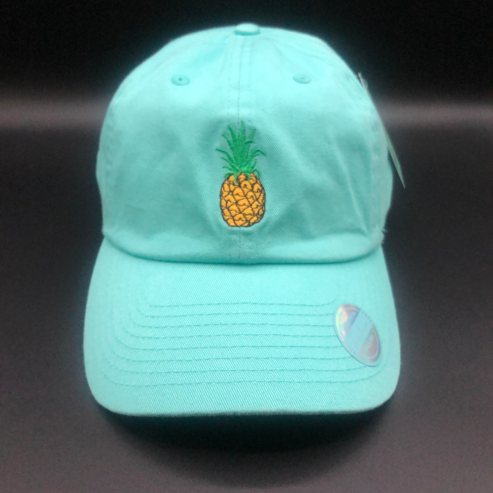 Pineapple Dad Hat Mint - Picture 2 of 3